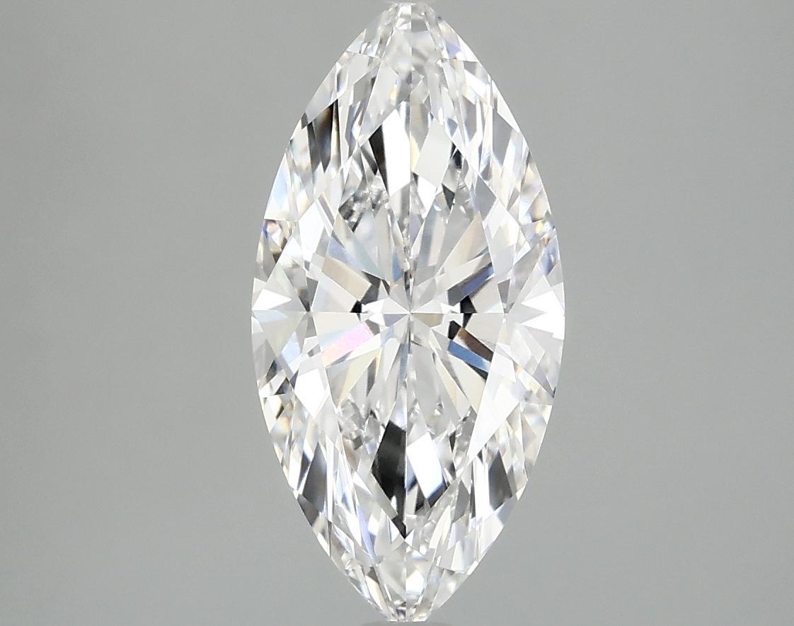 2.09 Carat Marquise Shaped Ideal Cut VVS2 IGI Certified Lab Grown Diamond