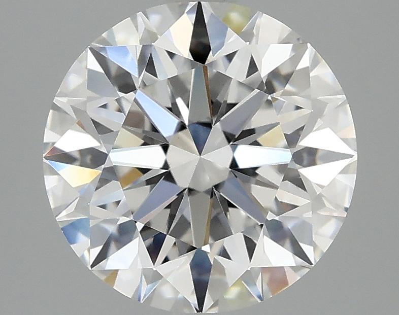 3.09 Carat Round Shaped Excellent Cut VVS2 IGI Certified Lab Grown Diamond