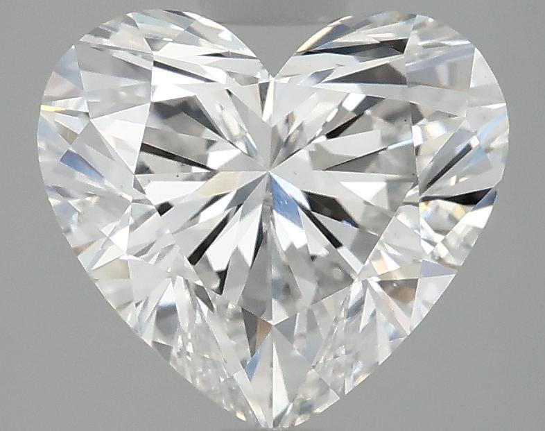 3.09 Carat Heart Shaped Ideal Cut VS2 IGI Certified Lab Grown Diamond