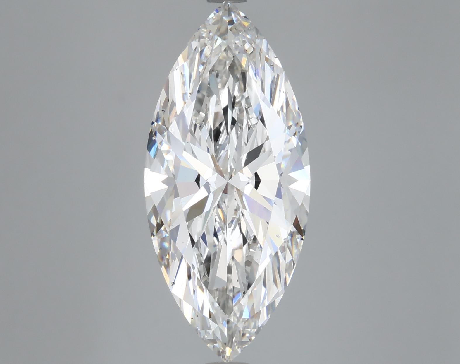 4.62 Carat Marquise Shaped Excellent Cut VS2 IGI Certified Lab Grown Diamond