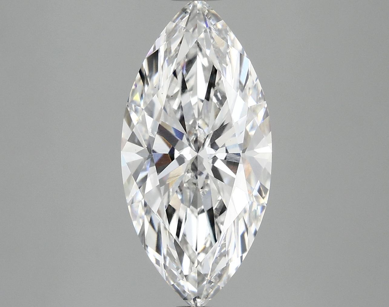 3.08 Carat Marquise Shaped Excellent Cut VS1 IGI Certified Lab Grown Diamond