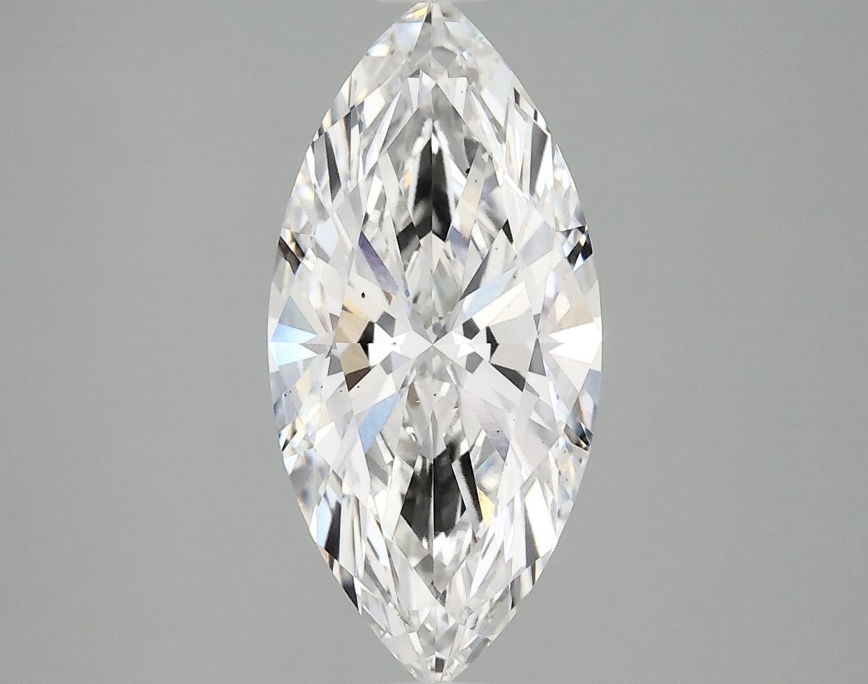 2.52 Carat Marquise Shaped Excellent Cut VS2 IGI Certified Lab Grown Diamond