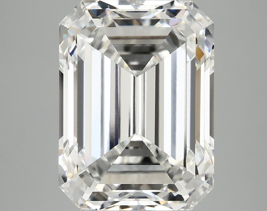 7.19 Carat Emerald Shaped Excellent Cut VVS2 IGI Certified Lab Grown Diamond