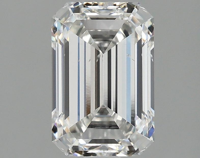2.16 Carat Emerald Shaped Excellent Cut SI1 IGI Certified Lab Grown Diamond