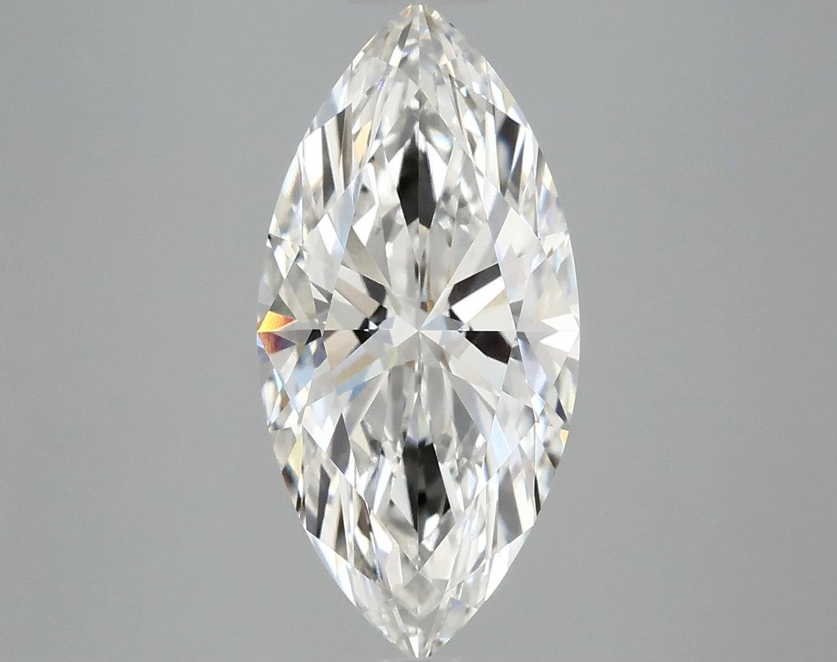 3.1 Carat Marquise Shaped Excellent Cut VVS2 IGI Certified Lab Grown Diamond