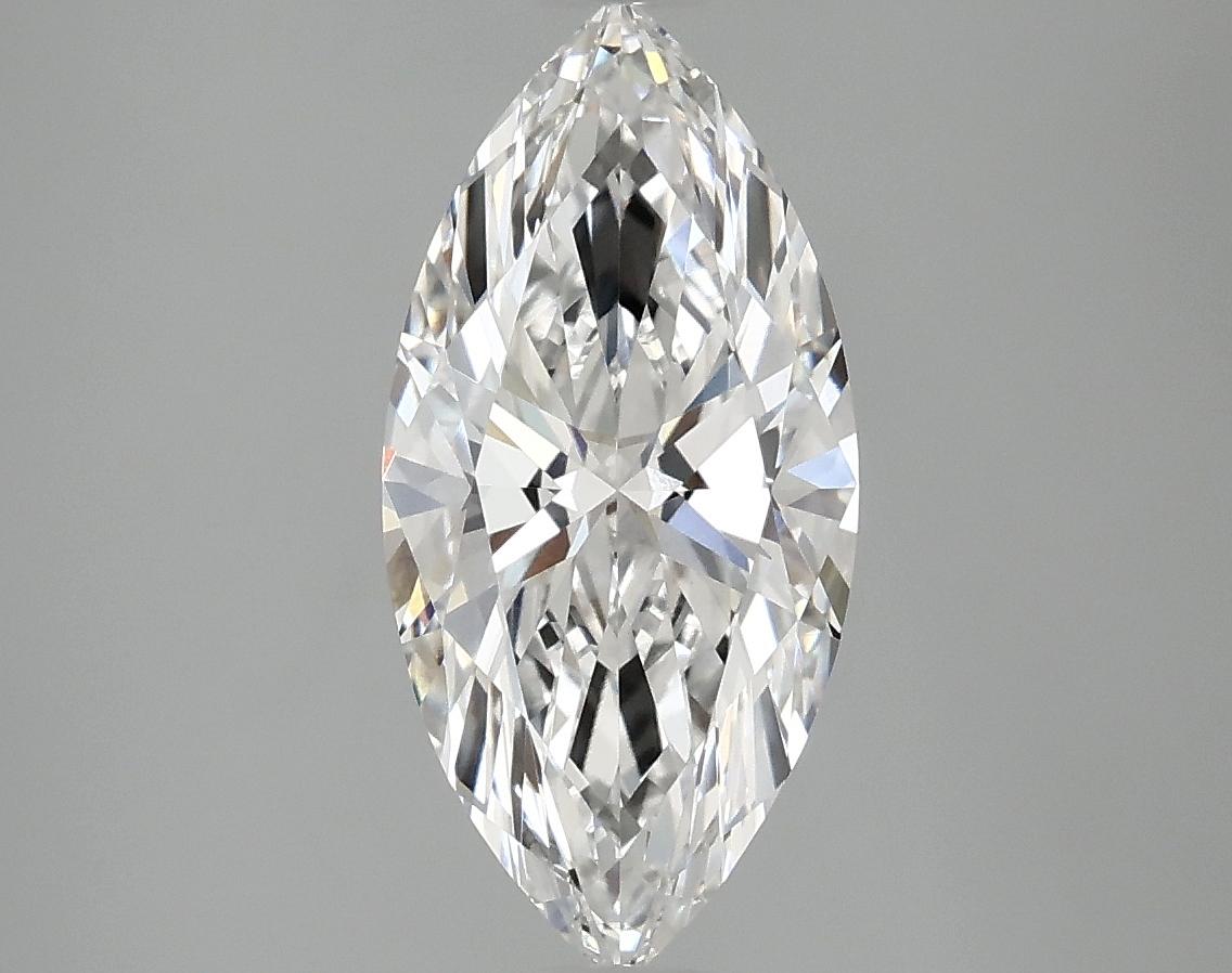 2.03 Carat Marquise Shaped Excellent Cut VVS2 IGI Certified Lab Grown Diamond