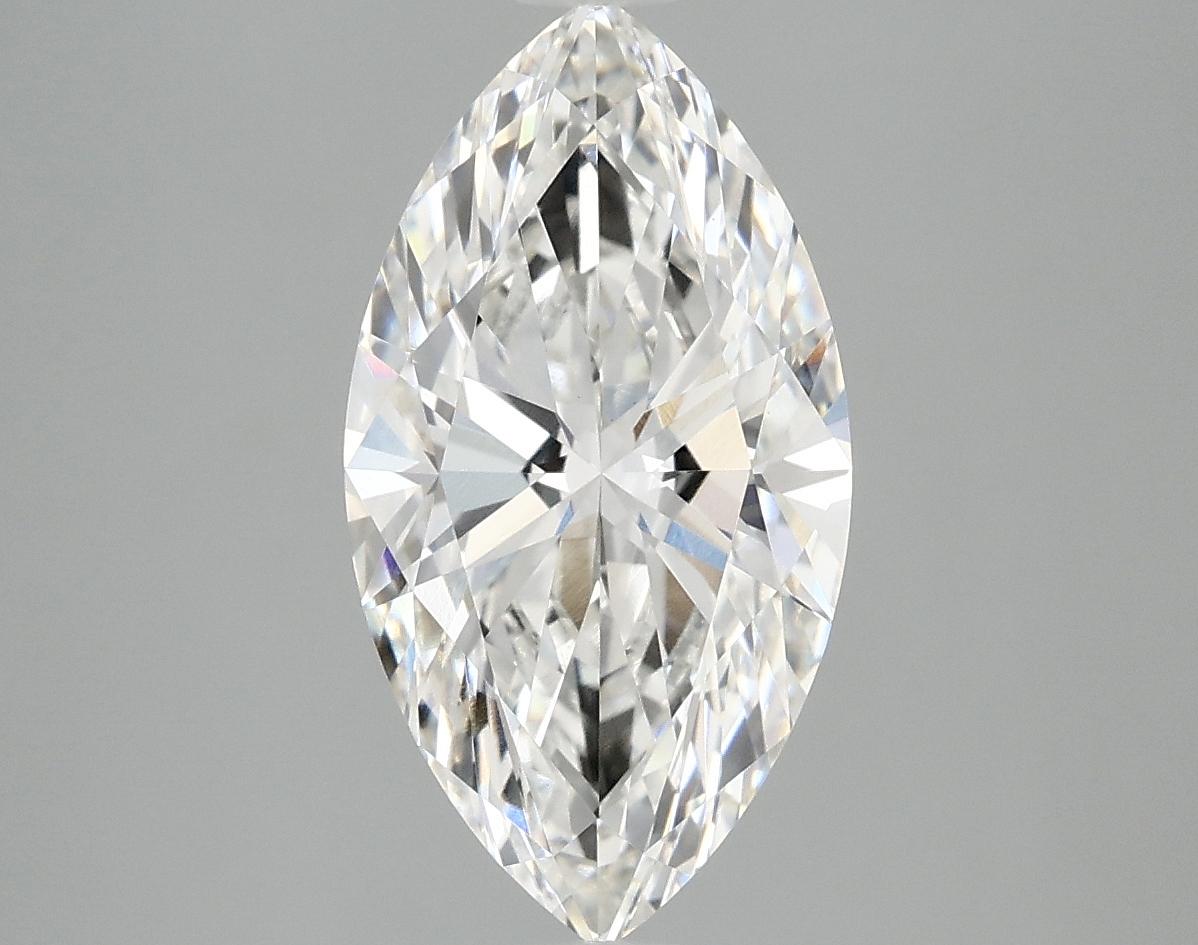 2.93 Carat Marquise Shaped Excellent Cut VVS2 IGI Certified Lab Grown Diamond