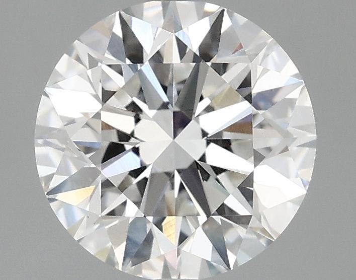 2.07 Carat Round Shaped Ideal Cut VVS2 IGI Certified Lab Grown Diamond