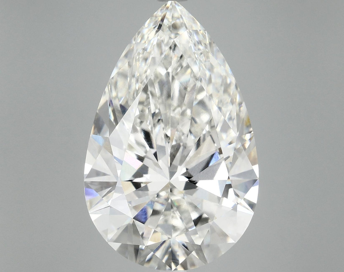10.34 Carat Pear Shaped Ideal Cut VVS2 IGI Certified Lab Grown Diamond