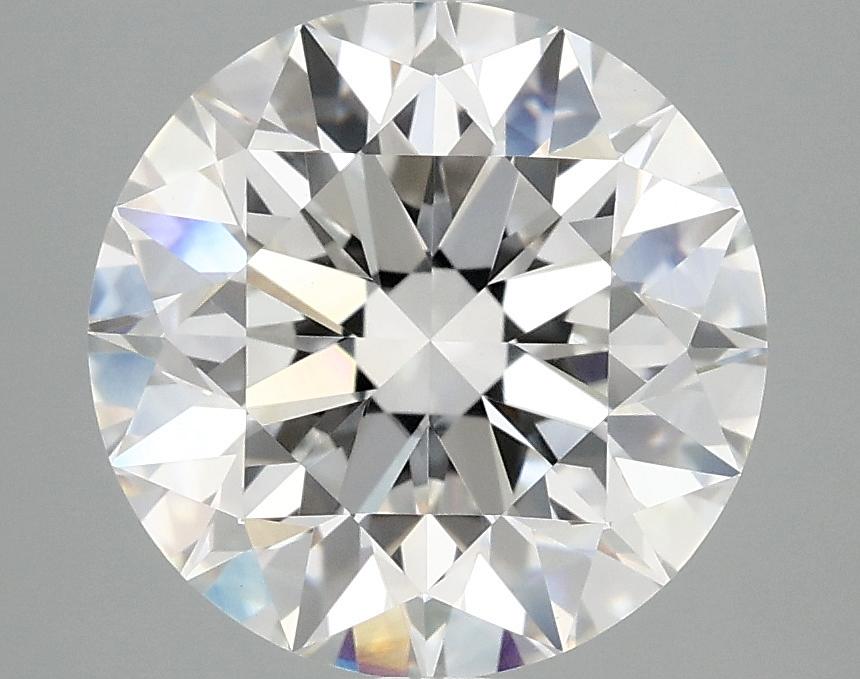 4.09 Carat Round Shaped Excellent Cut VVS2 IGI Certified Lab Grown Diamond