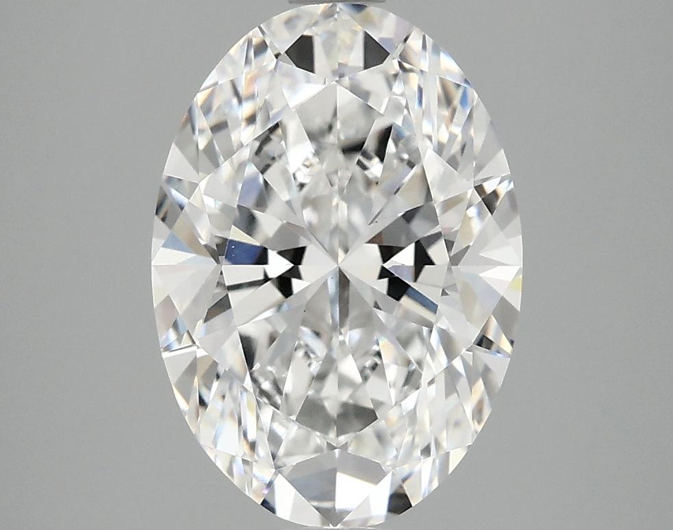 3.05 Carat Oval Shaped Ideal Cut VVS2 IGI Certified Lab Grown Diamond