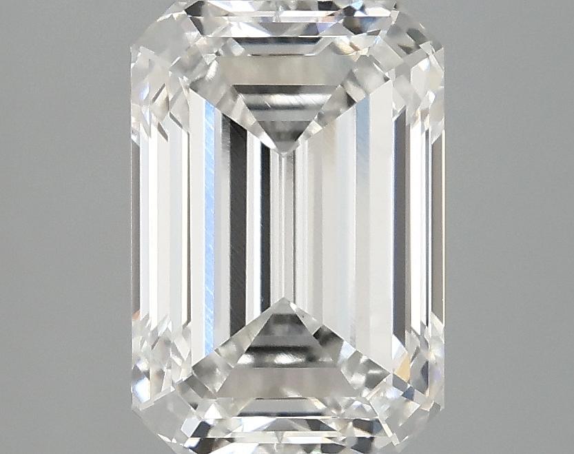 3.09 Carat Emerald Shaped Ideal Cut VS1 IGI Certified Lab Grown Diamond