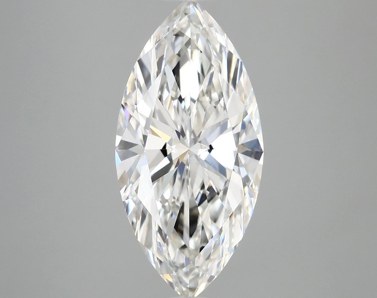 3.03 Carat Marquise Shaped Ideal Cut VS1 IGI Certified Lab Grown Diamond