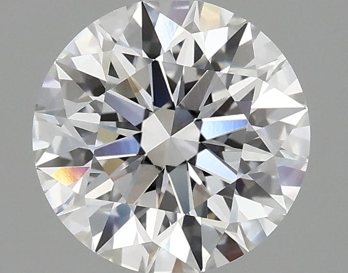 2.06 Carat Round Shaped Ideal Cut VVS2 IGI Certified Lab Grown Diamond