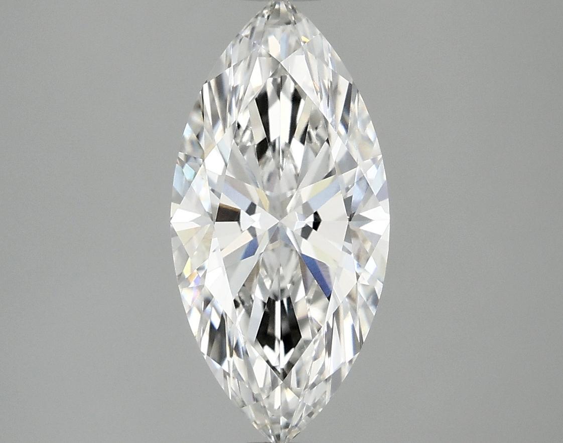 2.04 Carat Marquise Shaped Excellent Cut VVS2 IGI Certified Lab Grown Diamond