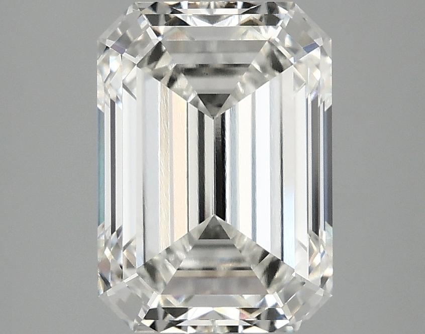 3.14 Carat Emerald Shaped Ideal Cut VVS2 IGI Certified Lab Grown Diamond