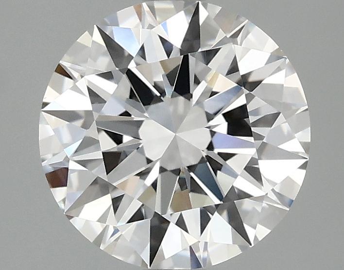 2.06 Carat Round Shaped Ideal Cut VVS2 IGI Certified Lab Grown Diamond