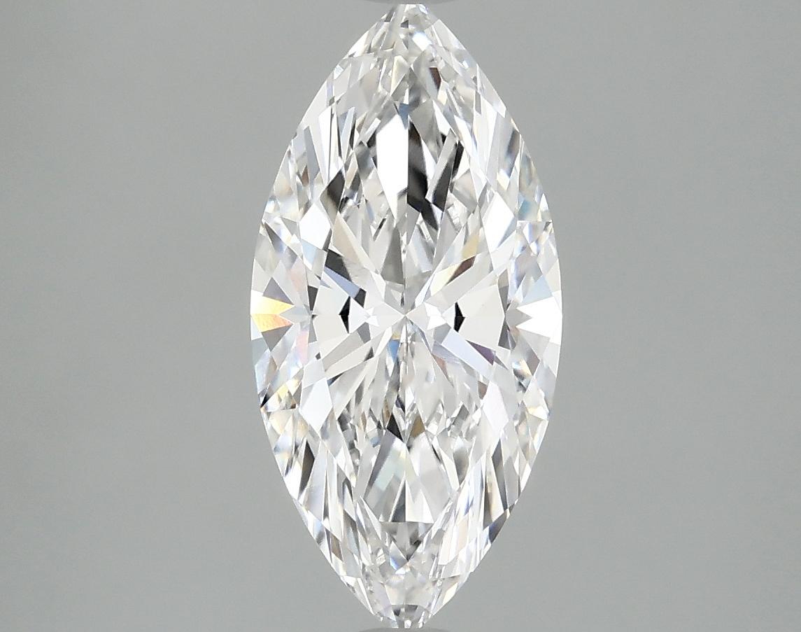 2.08 Carat Marquise Shaped Excellent Cut VVS1 IGI Certified Lab Grown Diamond
