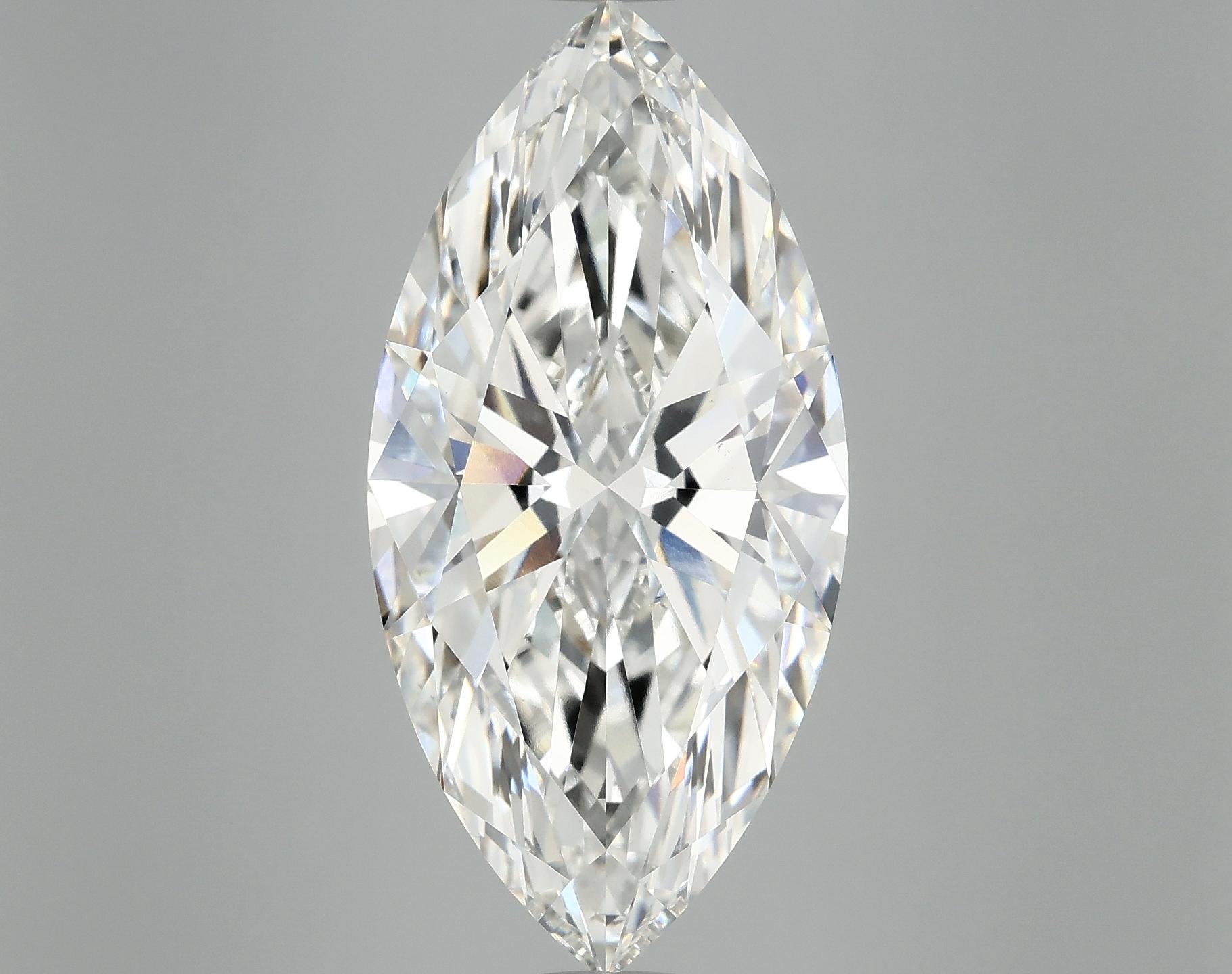 8.27 Carat Marquise Shaped Ideal Cut VVS2 IGI Certified Lab Grown Diamond