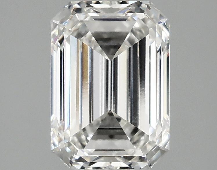 2.0 Carat Emerald Shaped Ideal Cut VVS1 IGI Certified Lab Grown Diamond