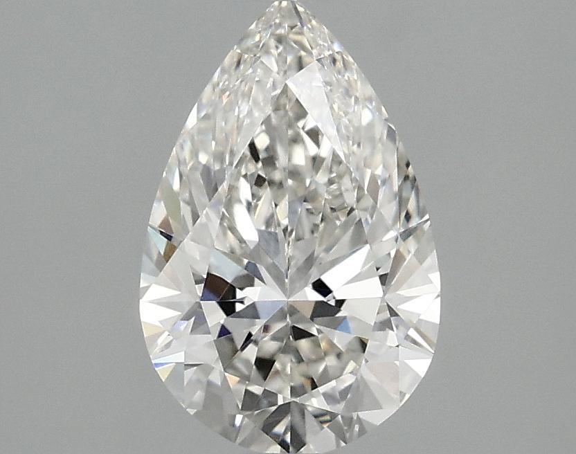 1.54 Carat Pear Shaped Ideal Cut VVS1 IGI Certified Lab Grown Diamond