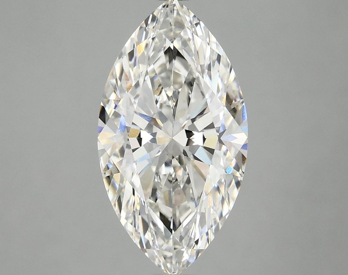 3.05 Carat Marquise Shaped Excellent Cut VVS2 IGI Certified Lab Grown Diamond