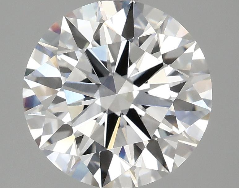 2.58 Carat Round Shaped Ideal Cut VVS2 IGI Certified Lab Grown Diamond