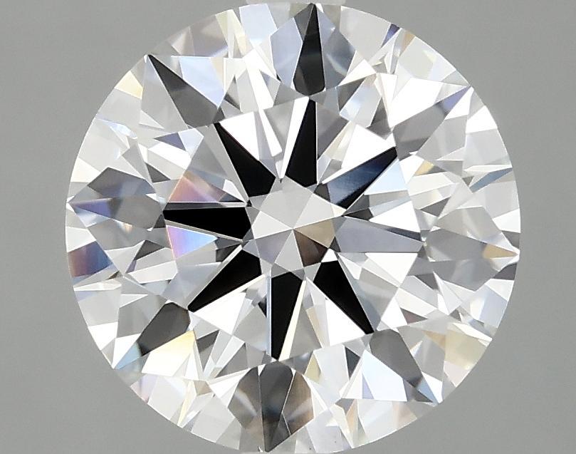 3.08 Carat Round Shaped Ideal Cut VVS2 IGI Certified Lab Grown Diamond