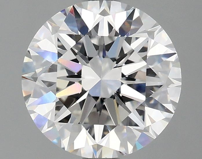 2.04 Carat Round Shaped Ideal Cut VVS2 IGI Certified Lab Grown Diamond