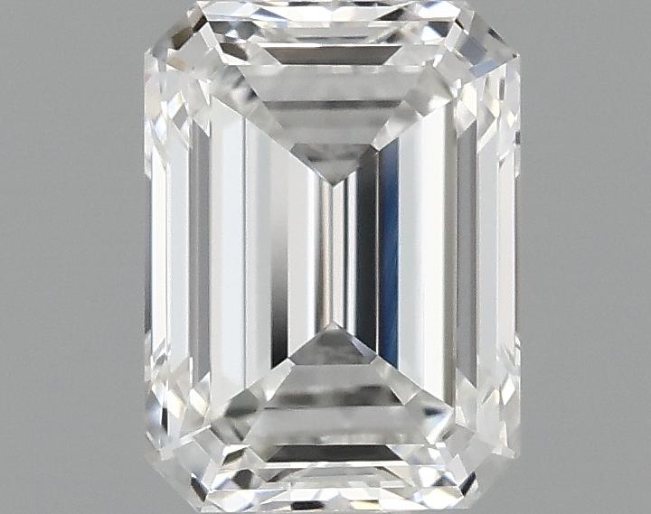 0.97 Carat Emerald Shaped Excellent Cut VVS1 IGI Certified Lab Grown Diamond