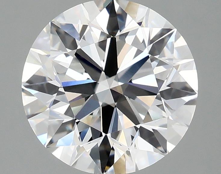2.49 Carat Round Shaped Excellent Cut VVS2 IGI Certified Lab Grown Diamond