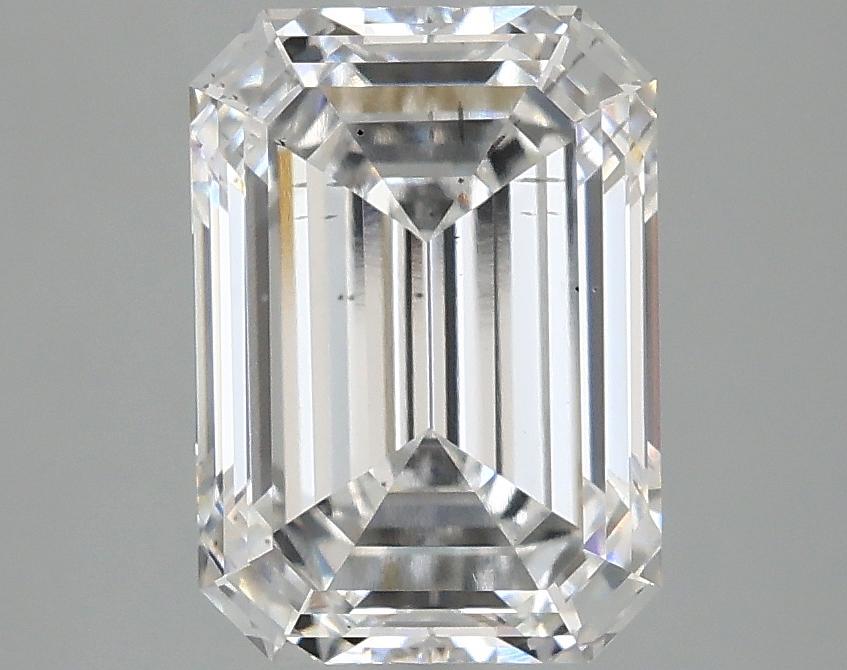 3.02 Carat Emerald Shaped Ideal Cut SI1 IGI Certified Lab Grown Diamond