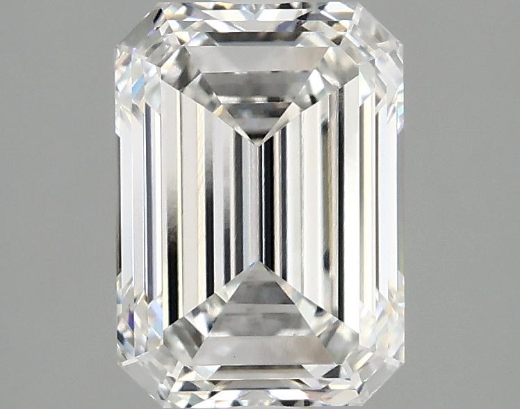 2.0 Carat Emerald Shaped Ideal Cut VS1 IGI Certified Lab Grown Diamond