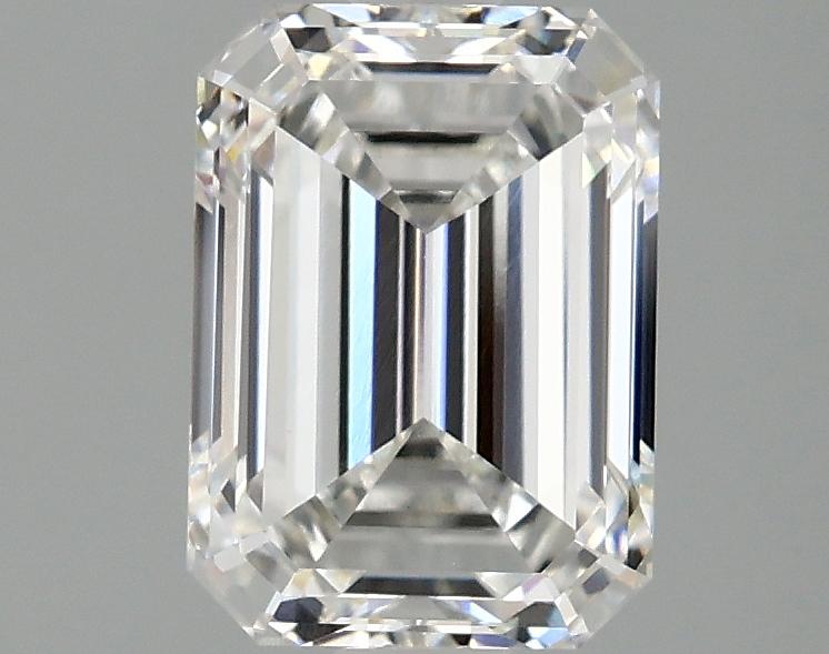 2.06 Carat Emerald Shaped Excellent Cut VVS2 IGI Certified Lab Grown Diamond