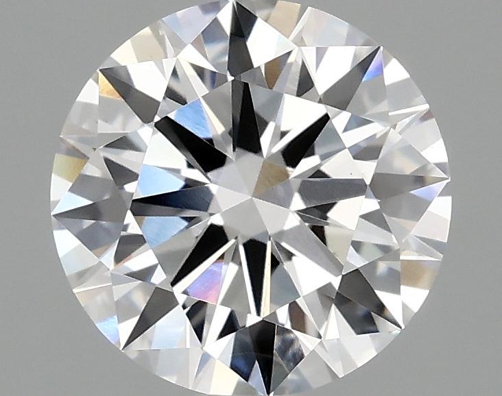 1.57 Carat Round Shaped Ideal Cut VVS2 IGI Certified Lab Grown Diamond