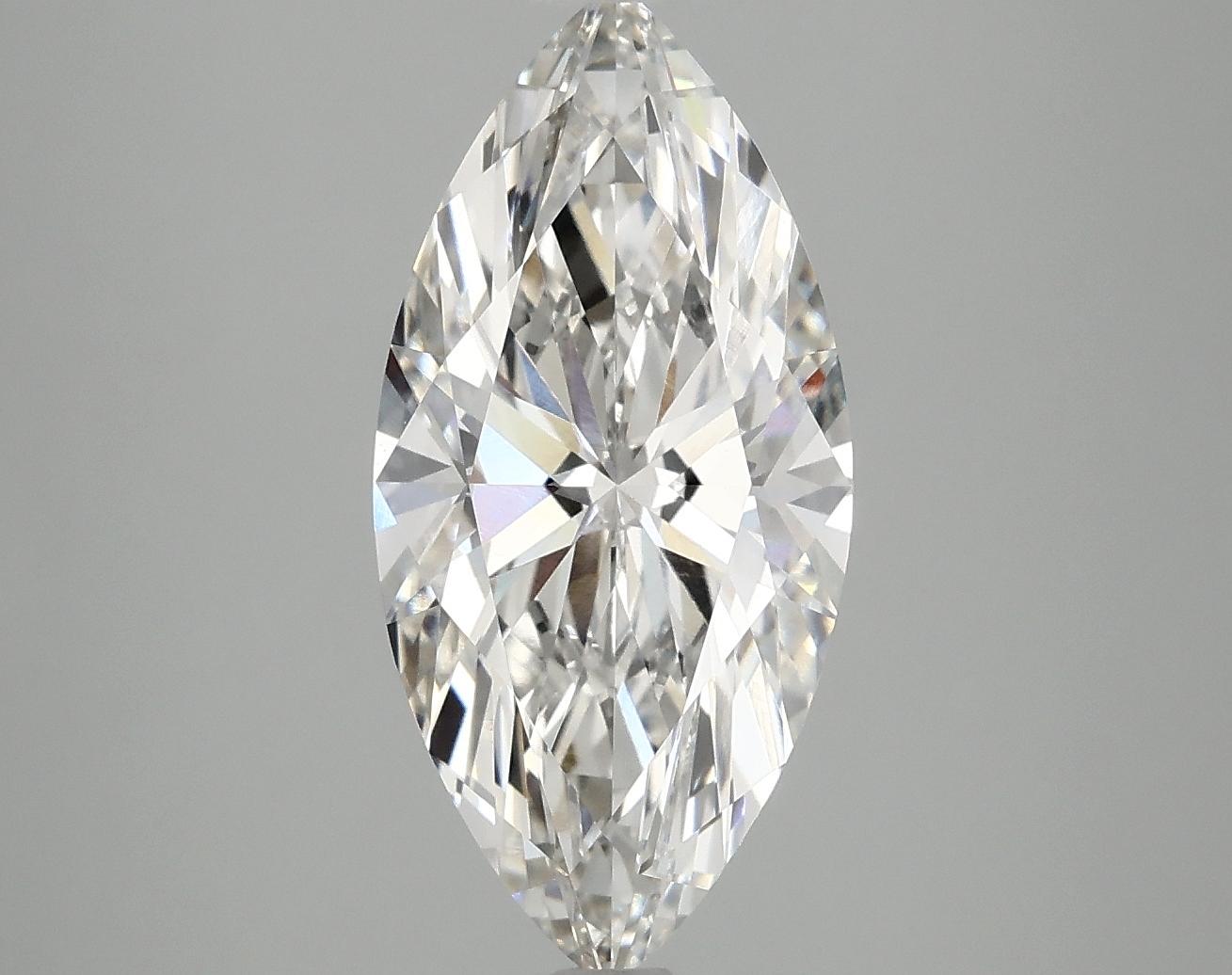 3.07 Carat Marquise Shaped Excellent Cut VS1 IGI Certified Lab Grown Diamond