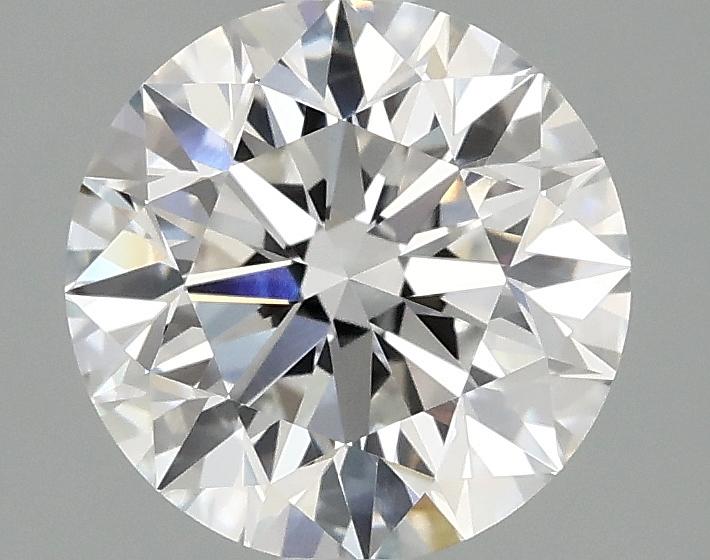 2.05 Carat Round Shaped Excellent Cut VVS2 IGI Certified Lab Grown Diamond