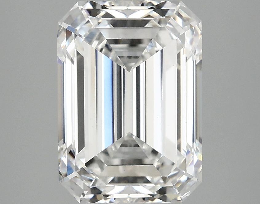3.09 Carat Emerald Shaped Ideal Cut VS1 IGI Certified Lab Grown Diamond