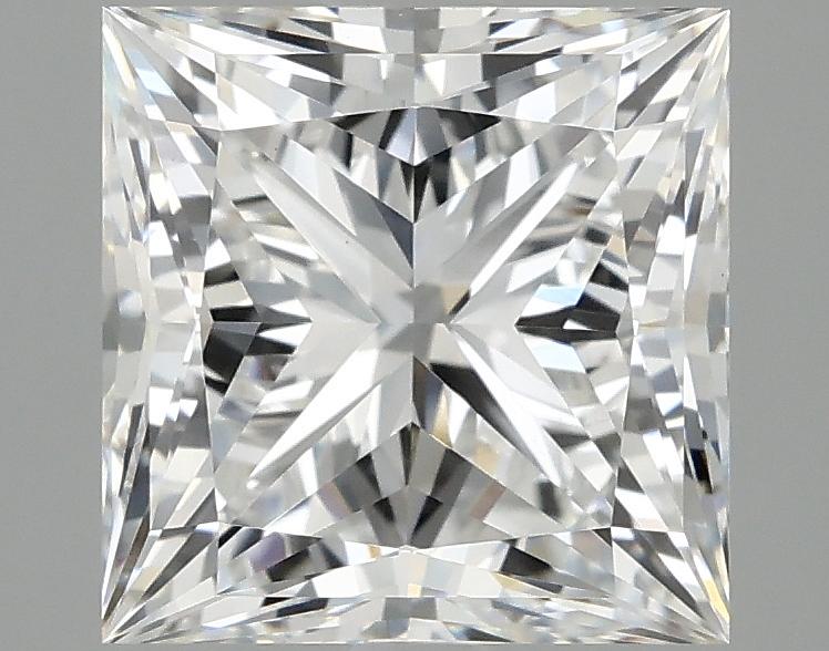 2.41 Carat Princess Shaped Ideal Cut VVS2 IGI Certified Lab Grown Diamond