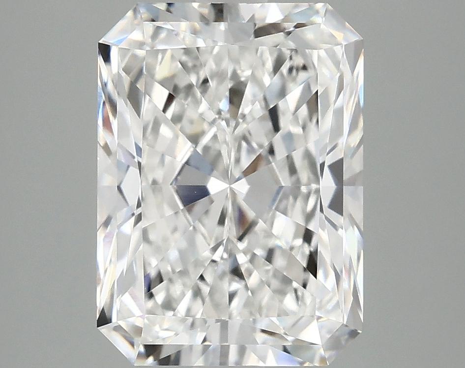 4.09 Carat Radiant Shaped Excellent Cut VVS2 IGI Certified Lab Grown Diamond