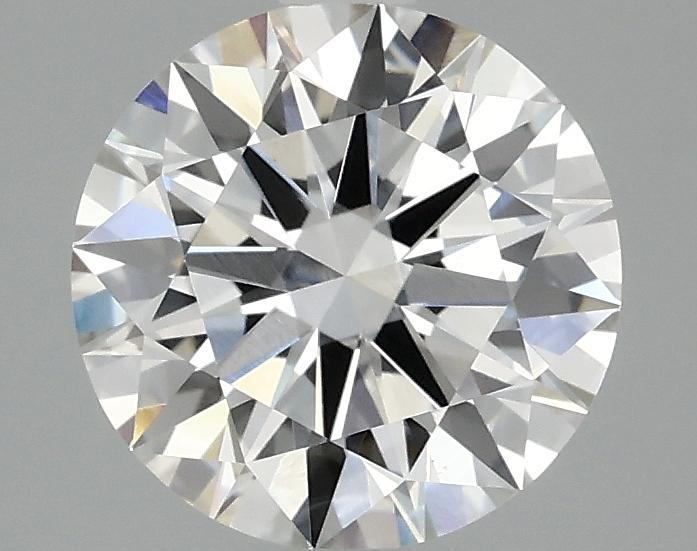 2.04 Carat Round Shaped Ideal Cut VVS2 IGI Certified Lab Grown Diamond
