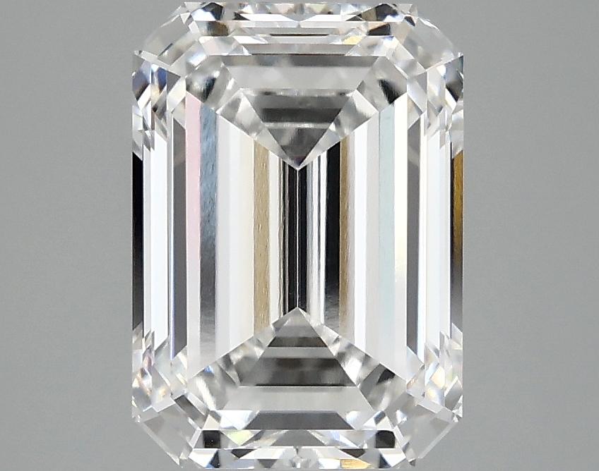 3.09 Carat Emerald Shaped Ideal Cut VVS2 IGI Certified Lab Grown Diamond