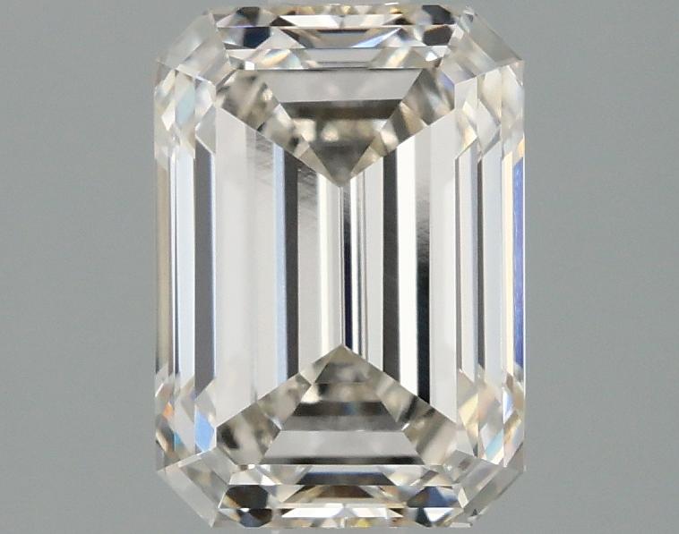 2.11 Carat Emerald Shaped Ideal Cut VVS2 IGI Certified Lab Grown Diamond