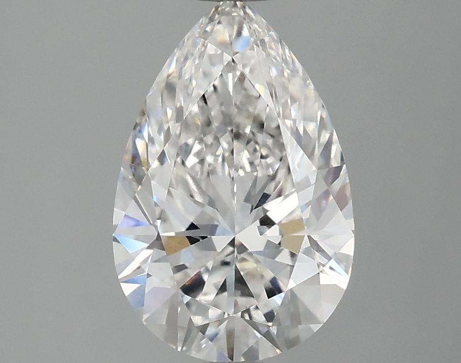 2.03 Carat Pear Shaped Excellent Cut VVS2 IGI Certified Lab Grown Diamond