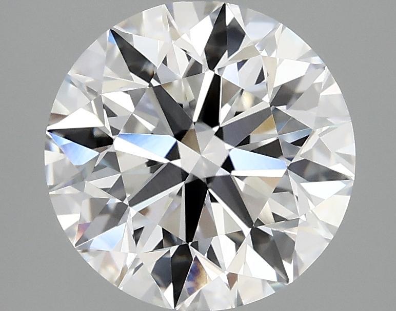 2.88 Carat Round Shaped Excellent Cut VVS2 IGI Certified Lab Grown Diamond