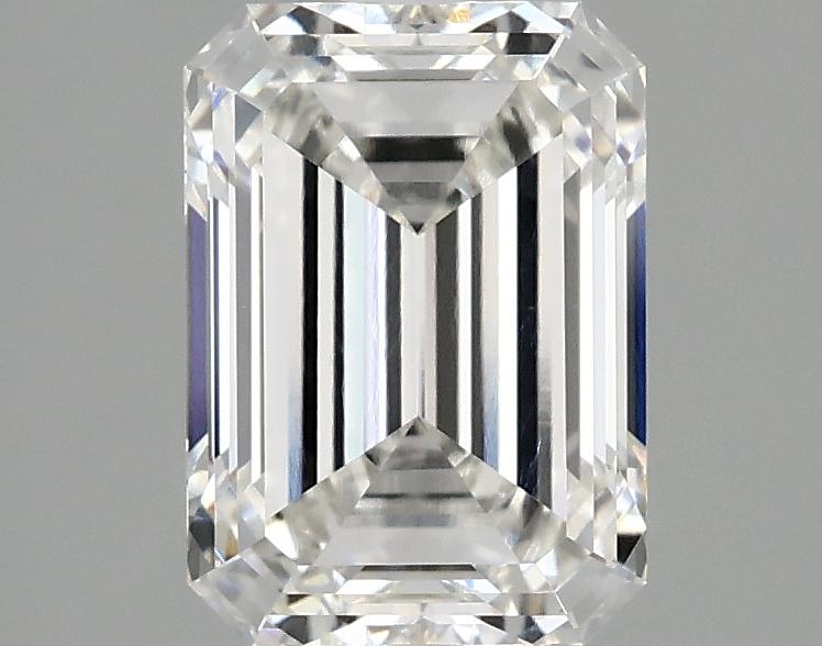 2.05 Carat Emerald Shaped Ideal Cut VVS2 IGI Certified Lab Grown Diamond