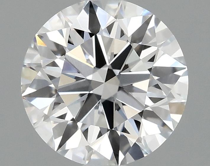 1.38 Carat Round Shaped Ideal Cut VVS2 IGI Certified Lab Grown Diamond