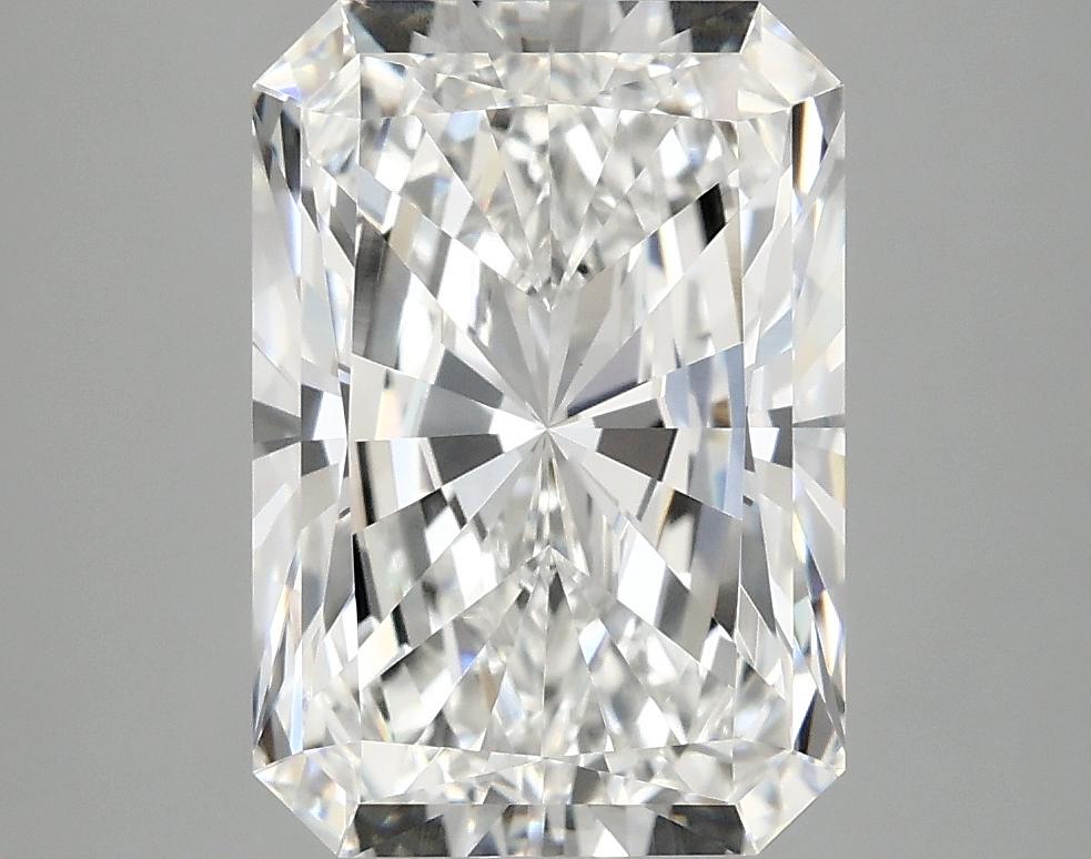 3.84 Carat Radiant Shaped Ideal Cut VVS2 IGI Certified Lab Grown Diamond