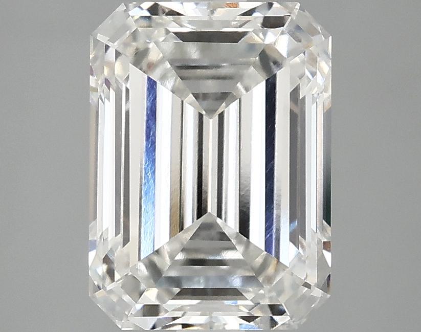 3.08 Carat Emerald Shaped Excellent Cut VS1 IGI Certified Lab Grown Diamond