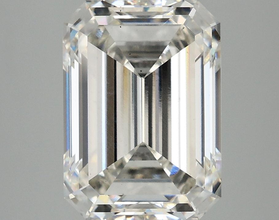 4.06 Carat Emerald Shaped Excellent Cut VS2 IGI Certified Lab Grown Diamond